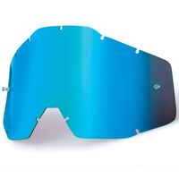 100% Accuri & Strata Youth Blue Mirror Lens