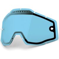 100% Racecraft, Accuri & Strata Blue Vented Dual Lens