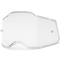 100% Racecraft2, Accuri2 & Strata2 Injected Clear Lens