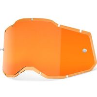 100% Racecraft2, Accuri2 & Strata2 Injected Persimmon Lens