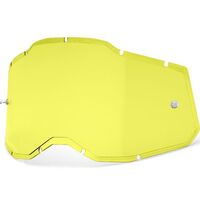 100% Racecraft2, Accuri2 & Strata2 Injected Yellow Lens