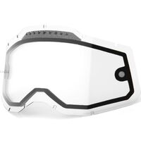 100% Racecraft2, Accuri2 & Strata2 Vented Dual Clear Lens