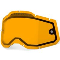 100% Racecraft2, Accuri2 & Strata2 Vent Dualpane Persimmon Lens