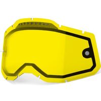 100% Racecraft2, Accuri2 & Strata2 Vented Dual Yellow Lens