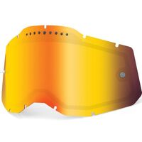 100% Racecraft2, Accuri2 & Strata2 Vent Dual Mirror Red Lens