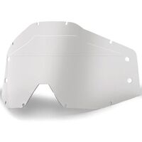 100% Forecast 2 Sonic No Bumps Clear Lens