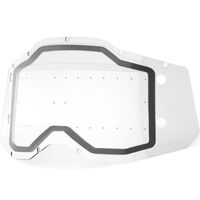 100% Racecraft2, Accuri2 & Strata2 Forecast Dual w/ Bumps Clear Lens