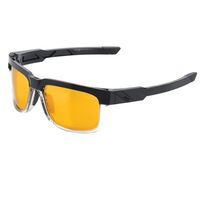 100% Type-S Sunglasses Licorice with Gold Mirror Lens