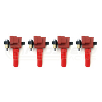 OTL Street Series Ignition Coils Set of 4 for Subaru WRX 01-14/STI 01-21/FXT 03-13/LGT 04-09 (EJ20/EJ25)