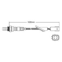 PAT Premium Oxygen Sensor - Post Cat FOR (MX5 NB 98-00) EGO-312