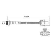 PAT Premium Oxygen Sensor Pre Cat FOR (180SX S13 88-98) EGO-343