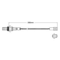 PAT Premium Oxygen Sensor Pre Cat FOR (RX7 FD 92-02) EGO-471