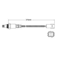 PAT Premium Oxygen Sensor Pre Cat FOR (370Z 09-12/GTR 89-19) EGO-576