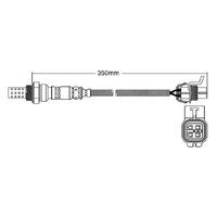 PAT Premium Oxygen Sensor - Post Cat FOR (VF SS 13-17) EGO-804