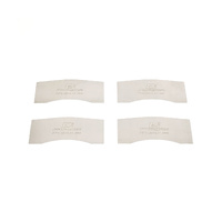 Paragon PPS813 Titanium Brake Pad Shims Suit Alcon CRB343/332, AP Racing