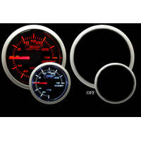 Prosport 52mm BF Series Boost Gauge Electrical - Amber/White