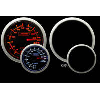 Prosport 52mm BF Series Exhaust Gas Temperature (EGT) Gauge - Amber/White