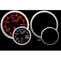 Prosport 52mm BF Series Fuel Pressure Gauge - Amber/White