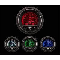 Prosport 52mm Evo PK Series Fuel Pressure Gauge - Red/Blue/Green/White