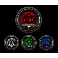 Prosport 52mm Evo PK Series Oil Temperature Gauge - Red/Blue/Green/White