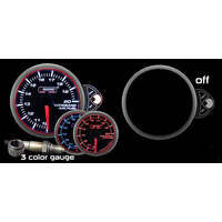 Prosport 52mm Halo PK Series Air/Fuel Ratio Narrowband Gauge - Red/White/Blue
