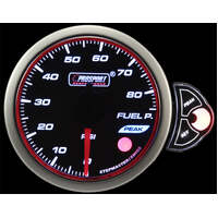 Prosport 52mm Halo Series Fuel Pressure Gauge - White