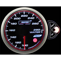Prosport 52mm Halo Series Water Temperature Gauge - White