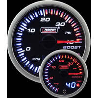 Prosport 52mm JDM Series Boost Gauge - Amber/White
