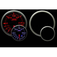 Prosport 52mm SM Series Boost Gauge - Amber/White