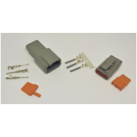Platinum Racing Products AMS Electrical Plugs Male and Female (AMS3PINKIT)
