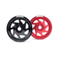 Perrin PSP-ENG-101BK Crank Pulley (WRX 2015/BRZ/86) Black