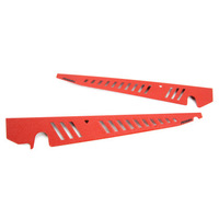 Perrin PSP-ENG-550RD Fender Shroud Set - Red (WRX/STi 15+)