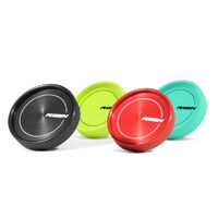 Perrin PSP-ENG-711BK Oil Fill Cap Round Style (All Subaru/Toyota 86) Black