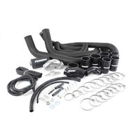Perrin PSP-ITR-436-2BK/BK Front Mount Intercooler Boost Tube Kit Only (WRX 08-14) Black Piping