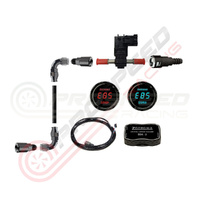 PSR/Raceworks/Zeitronix Flex Fuel Kit w/Teflon Hose for Subaru WRX 01-14/STI 01-21 (OEM Fuel Setup)
