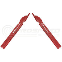 PSR "STI Performance" Vented Fender Shrouds Red for Subaru WRX/STI VA 15-21