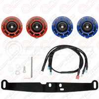 PSR SuperTone Style Horn KIt w/Harness & Bracket for Subaru WRX/STI