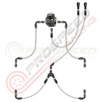 PSR/Raceworks 200-Series Parallel Fuel Rail Kit for Subaru WRX/STI/FXT/LGT 01+