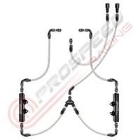 PSR/Raceworks Parallel Fuel Rail Kit  Turbosmart FPR800 Black PSR-RWH-276