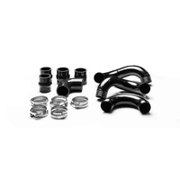 Intercooler Pipe Kit (VW Amarok 2.0L 2012+) Black Powdercoat