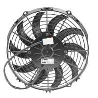 PWR 10" Fan Skew Blade Push 12V (708CFM) (52mm Deep)