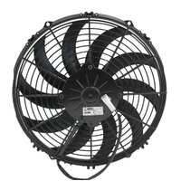 PWR 12" Fan Skew Blade Push 12V (938CFM) (52mm Deep)