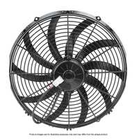 PWR 14" Fan Skew Blade Push 12V (1841CFM) (89mm Deep)