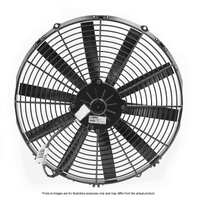 PWR 16" Fan Straight Blade Push 12V (1505CFM) (62mm Deep)