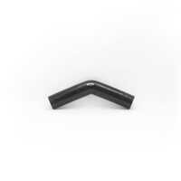PWR 3" Black Silicone Joiner 45 Degree Bend