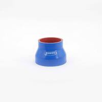 PWR 3-4" Blue Silicone Joiner Reducer