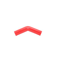 PWR 2" Red Silicone Joiner 45 Degree Bend