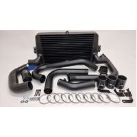 2022+ WRX stage 1 front mounted intercooler kit black PWFMIC10B