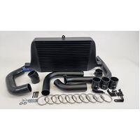 2022+ WRX stage 2 front mounted intercooler kit black PWFMIC11B