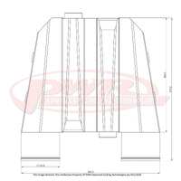PWR UNIVERSAL ELITE 3000 Water To Air Intercooler